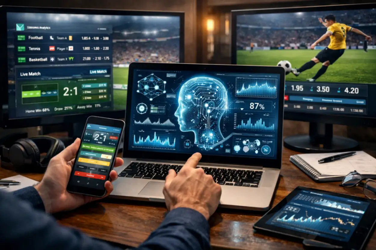 Ставки на спорт с ИИ-аналитикой: как работают инновационные букмекеры Ставки на спорт с ИИ-аналитикой: как работают инновационные букмекеры
